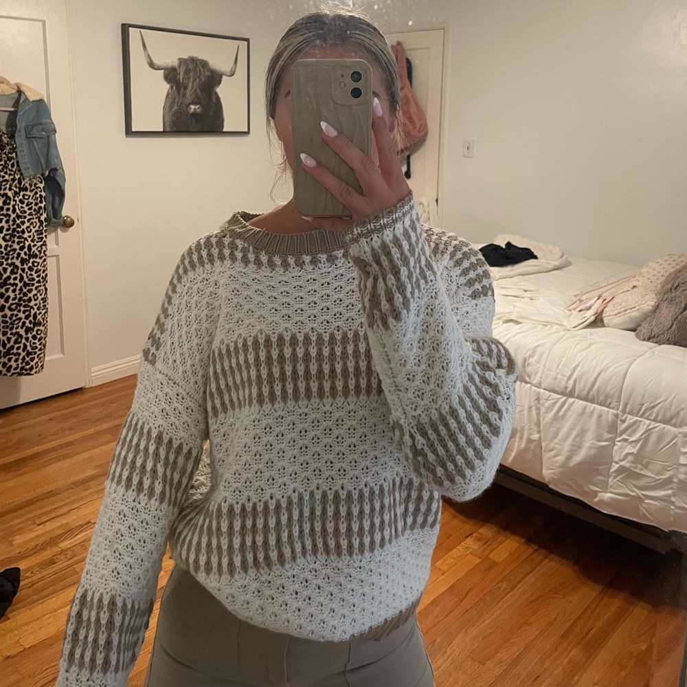 Knit Tan Sweater